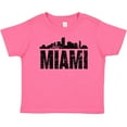 thumbnail image 3 of Inktastic Miami Skyline Grunge Boys or Girls Baby T-Shirt, 3 of 5