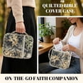 thumbnail image 5 of Xixirimido Forest Camo Print Bible Cover Case Large Quilted Bible Carrying Case with Handles & Bookmarks Bible Study Supplies & Accessories Christian Gifts for Church, 5 of 7