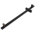 thumbnail image 1 of Shower Rod, Easy To Install  Stainless Steel Shower Sliding Bar  For Hotel For Bathroom For Home Electroplating,Black, 1 of 8