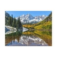 thumbnail image 2 of Forest Lake Mountains Nature Wilderness Photography Canvas Wall Art for Home Decor Ready-to-Hang, 2 of 18