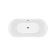 A&E Bath Adaline, Copper, Acrylic 66in, Freestanding Bathtub
