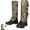 Camouflage, variant on Snake Leg Gaiters Unisex Adjustable Outdoor Snake Resistant Abrasion Resistant for Hunting Hiking Calves ProtectionKhaki