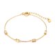 thumbnail image 1 of Pulsera cruzada de eslabones de cadena ultrafina Pulseras de cadena en capas apiladas de eslabones ajustables de acero inoxidable para mujer Tan Jianjun  unisex, 1 of 2
