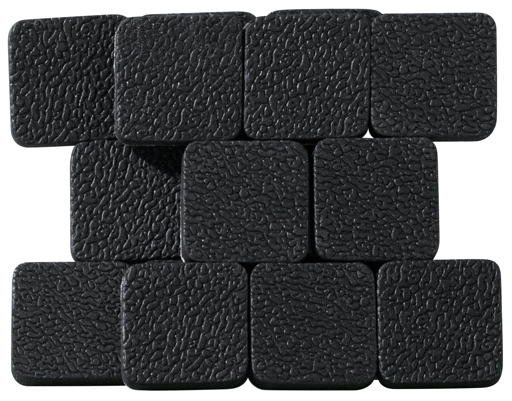 SuperSliders Gorilla Glue Technology Round Gripper Pads - Black - 1 in