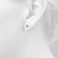 thumbnail image 6 of 1.00 to 6.00 Carat Diamond, Stylish Prong Set 14K White Gold Round-cut Diamond Stud Earring (I-J,VS2-SI1)  Lab Grown Diamond, 6 of 12