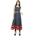 thumbnail image 2 of Phagun Kurta Anarkali de Designer Kurti Ethnique en Coton Haut Décontracté Tunique Robe, 2 of 5