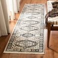 thumbnail image 2 of SAFAVIEH Herat Maralyn Oriental Runner Rug, Ivory/Grey, 3' x 10', 2 of 8