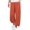 A, variant on Women Fashion Solid Color Cotton Flax Elastic Long Pants Beach Leisure Trousers