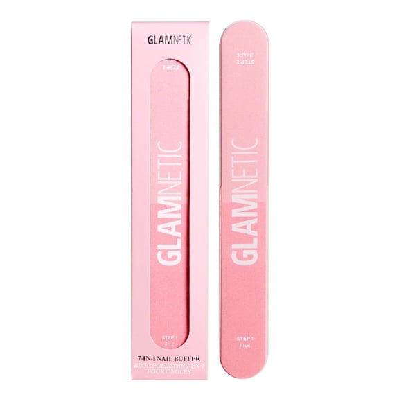 Glamnetic – 7-in-1 Nail Buffer Tool | Files, Shapes & Refines Natural or Press-On Nails