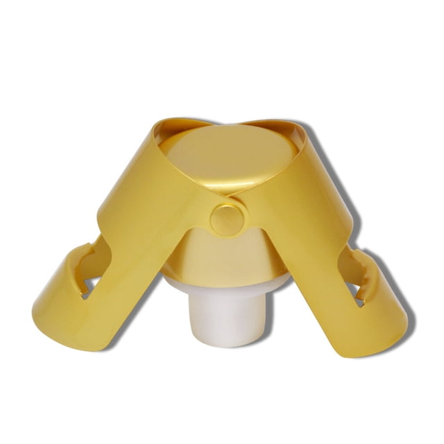 Cateissary Tapón de botella de vino espumoso de acero inoxidable, botellas decorativas de corcho, sellador de tapa a prueba de fugas divertido, Type7 NO7
