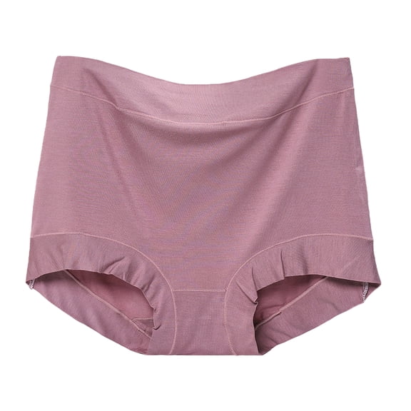 Lumtrix Womens Cotton Boy Shorts Underwear Full Coverage Soft Briefs High Waisted Panties For Lady Girls Watermelon Red L