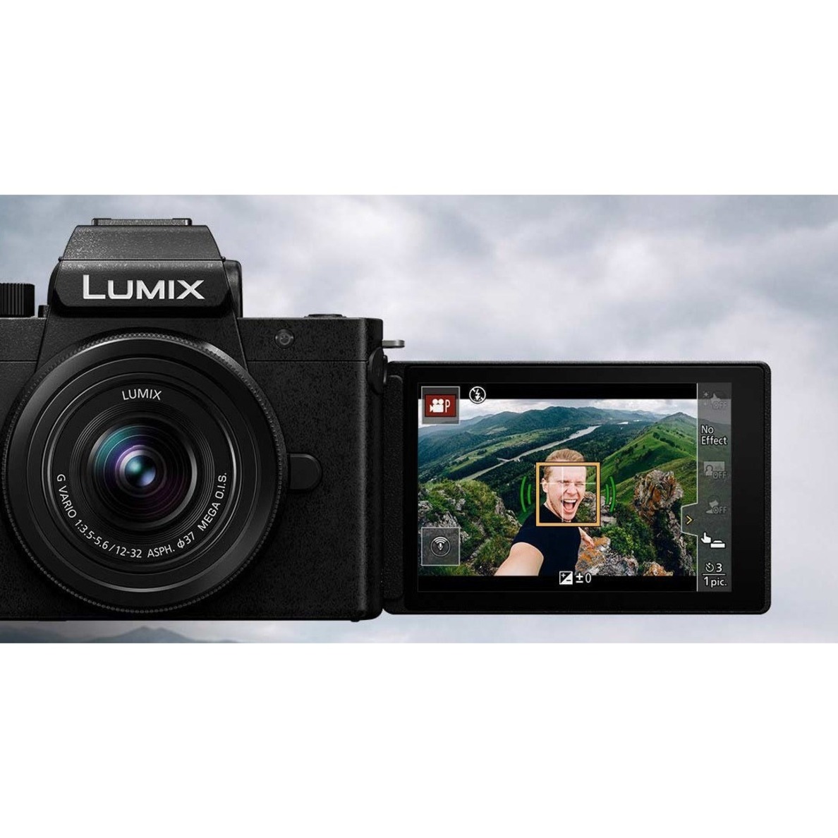 Panasonic Lumix G100 20.3 Megapixel Mirrorless Camera with Lens, 0.47", 1.26" - image 5 of 10