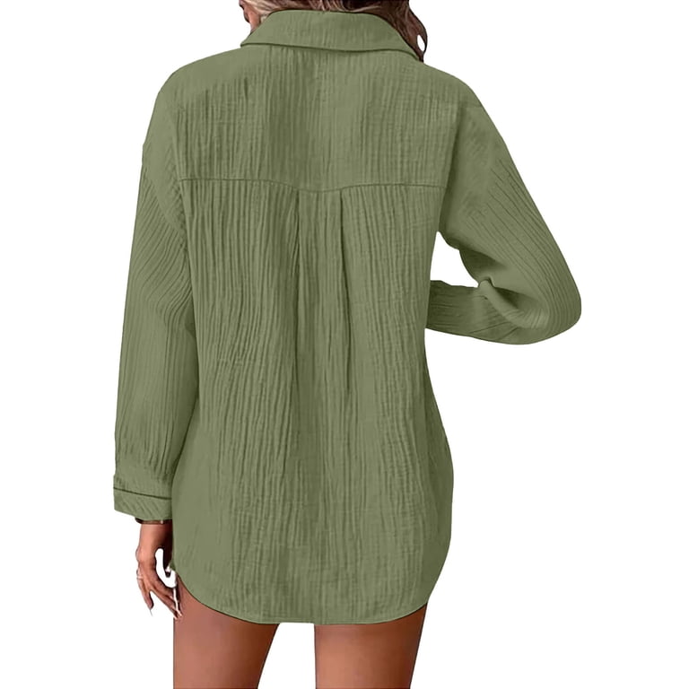moss green dress shirt Celtic Knot Green Quality Cotton Shirt: Collarless Button Down