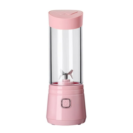 

Electric Blender Portable Juicer Handheld USB Fruits Milk Smoothie Maker Mixer Cup Food Processor Outdoor Pink