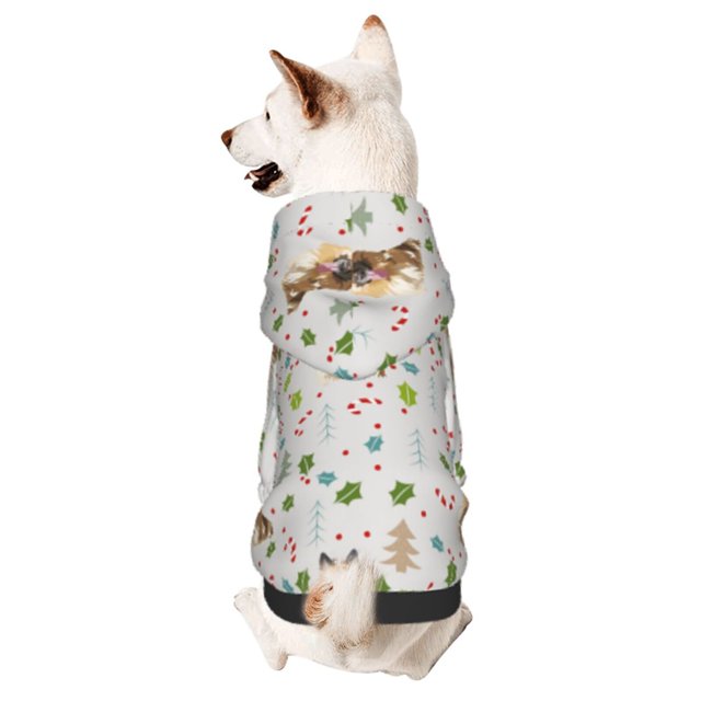 Balery German Shepherd Dog Sudadera con Capucha para Perros Pequeños – Ropa para Mascotas, Disfraz para Perros y Gatos, Ideal para Fiestas y Cosplay-Medium
