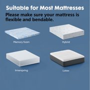 Adjustable Bed Frames Queen with Wireless Remote,Memory Button,Zero Gravity ,Electric Bed Base,Adjustable Head and Foot, Durable Motor,Under-Bed Light