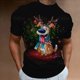 thumbnail image 1 of Camisetas con tema del Festival de Navidad para hombre, ropa con estampado 3d, camisetas de manga corta de verano, camisas bonitas de moda de gran tamaño, 2023, 1 of 4