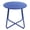 Blue, variant on Hoffeorrad Outdoor Metal Side Table, 18-Inch Round & Weather-Resistant for Patio, Balcony, Garden or Indoor - Black