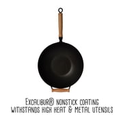 Joyce Chen 22-9938, Pro Chef 14 Inch 10 Piece Excalibur Non-Stick Wok Set
