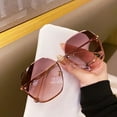 thumbnail image 5 of Brand Design 2025 Fashion New Polygonal Metal Sunglasses Retro Ladies Glasses Classic Trend Luxury Driving Travel Eyewear, 5 of 9