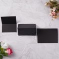 thumbnail image 4 of Cardstock Toperd, 50 tarjetas plegadas negras, 13 x 18 cm, 4 of 7