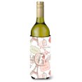 thumbnail image 1 of Letra G Amor En París Botella De Vino Rosa Bebida Aislador Hugger Cj2002-Gliterk, 1 of 1