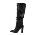 thumbnail image 5 of UngA Cowboy Boots Cowboy Boots for Women Mid Calf Fashion Cowgirl Boots Black,5.5, 5 of 7