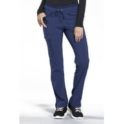 Cherokee iFlex Scrubs Pant for Women Mid Rise Tapered Leg Drawstring CK010