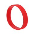 thumbnail image 5 of Bracelet en Silicone Rouge, 5 of 5