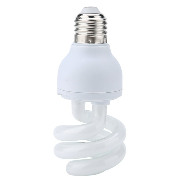 Bombilla para reptiles, luz solar para reptiles UVB5.0-10.0 Lámpara UVB compacta para reptiles Luz solar para reptiles Rendimiento comprobado