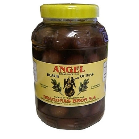 Greek Black Olives (Angel) 1 kg (2.2 lb)