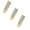 Beige, variant on 10-Piece Makeup Brush Set - Brown Cosmetic Brushes, Powder Foundation Eyebrow Eyeliner Blush, Nylon Hair, Plating Plastic Handles, Professional and Home Use, Women, Portable