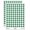 Dark Green, variant on Owl Bird Skull Bones Skeleton 200+ Round Stickers - Gloss Finish - 0.50" Size - Orange