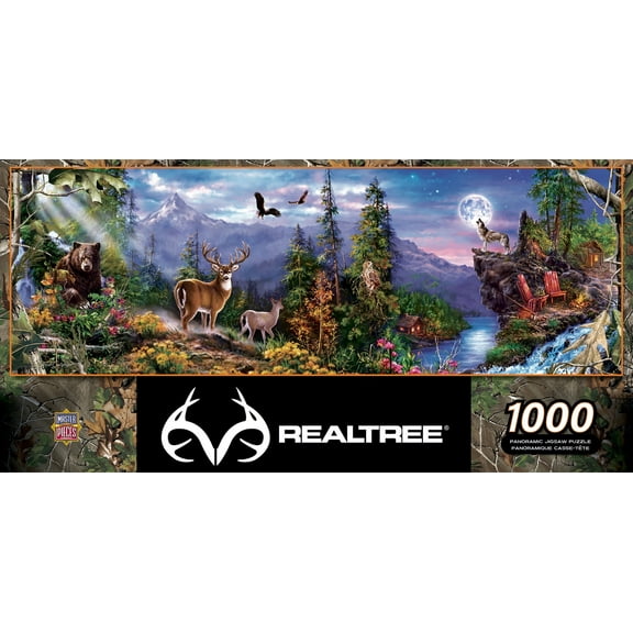 MasterPieces 1000 Piece Jigsaw Puzzle for Adults - Realtree - 13"x39"