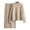 Beige, variant on SRZYMJ Women Knit Sweater Dress Set Long Sleeve High Neck Pullover Top And Midi Skirt Two Piece Outfit Casual Floral Jacquard Design