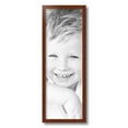 thumbnail image 2 of ArtToFrames 8" x 23" Walnut Picture Frame, 8x23 inch Brown Wood Poster Frame (WOM-4215),  Pack, 2 of 8