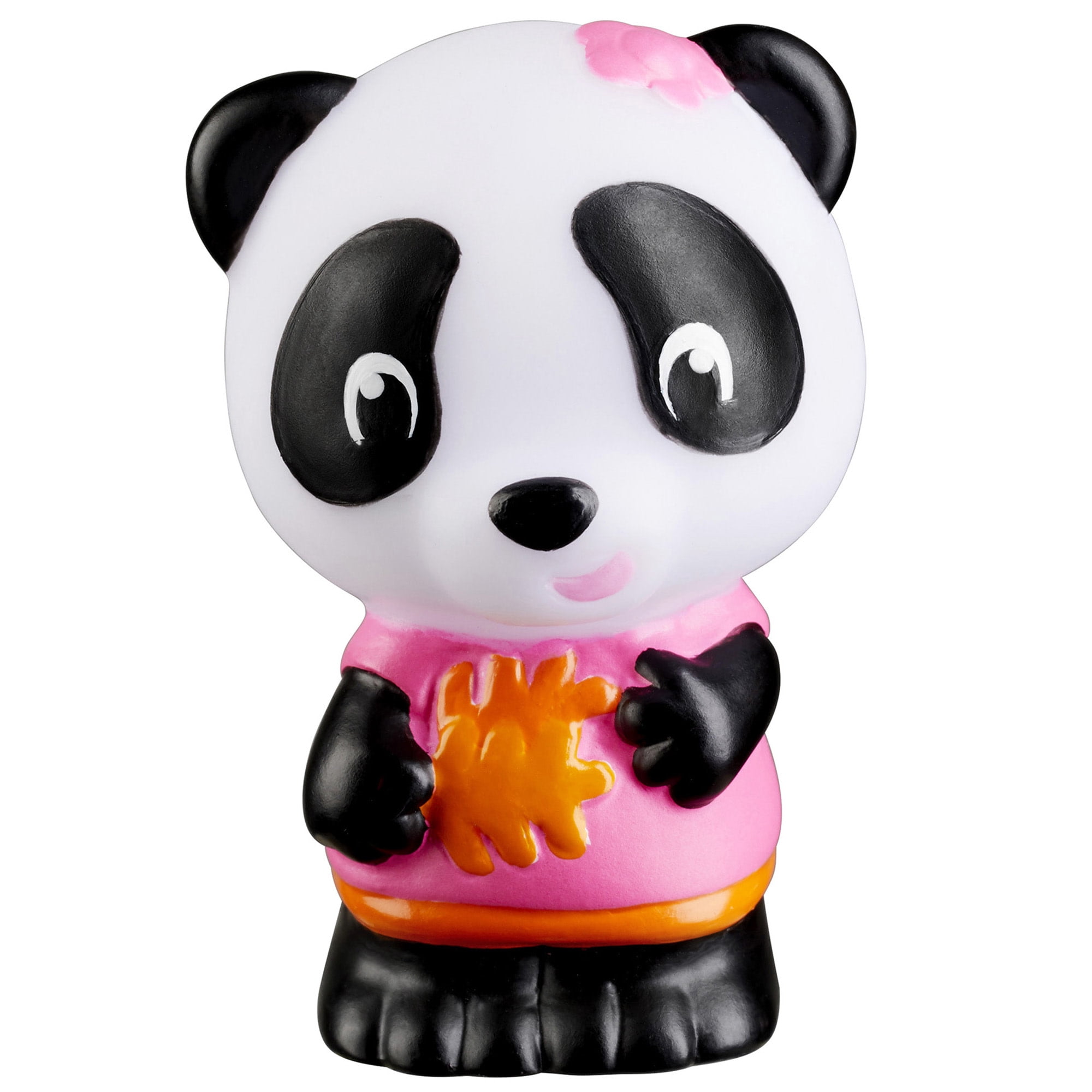 Timber Tots: Panda Family - 4 Character Set, Bear Toy Figurines, 1.75-2" Animal Miniatures w/ Unique Details, Nature Playset, Kids & Toddlers 18Mo+
