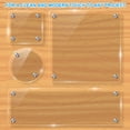 thumbnail image 5 of 1/2" x 2.4" Standoff Screws, 8Pcs Stainless Steel Double Head Screw Stand Off Wall Mount Hardware Advertising Nail for Hanging Acrylic Picture Frame, 5 of 6