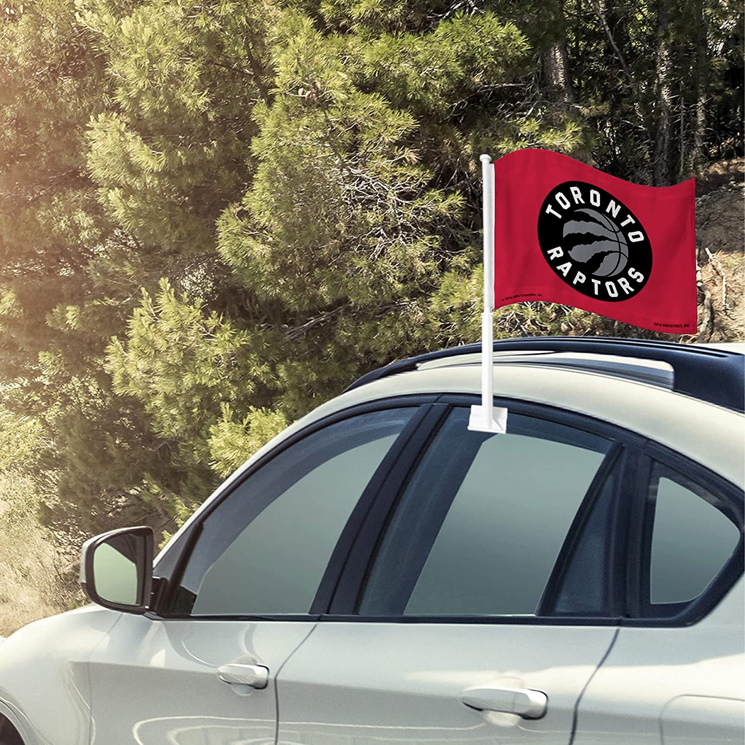 Rico Industries NFL Car Flag, Baltimore Ravens