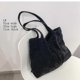 thumbnail image 1 of Corduroy Bag Handbags For Women Shoulder Bags Female Soft Environmental Storage Reusable Girls Small And Large, 1 of 1