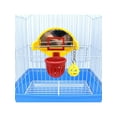 thumbnail image 2 of Mini Basketball Hoop Props Funny Parrot Birds Toys Pet Supplies Parakeet Bell Ball Chew Toy, 2 of 8