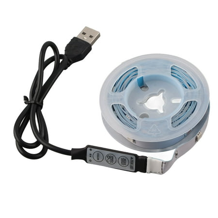 

LED RGB Strip Light 5V Button Control Tape Light Color Changing USB Powered Strip Light For Bedroom4m / 13.1ft