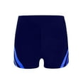 thumbnail image 3 of Jelory Kids Boys Athletics Shorts Cycling Costumes Slim Fit Contrast Color Shorts Gymnastics Sports Bottom Blue 16, 3 of 7