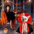 Monebena Dog Halloween Costumes, Dog Vampire Cloak Costume Dog Devil