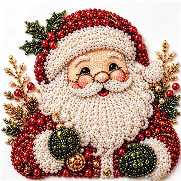 Pearl Art Kits for Adults, Complete Kit, Build & Display, Home Wall Decor Art Craft Kit, Holiday Christmas Wall Decor, Handmade Home Decoration Gift