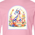 thumbnail image 4 of Inktastic Bookworm Dragon Book Lover Long Sleeve Youth T-Shirt, 4 of 5
