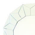thumbnail image 2 of Mirror with Flower Petal Accent and Beveled Edge, Silver- Saltoro Sherpi, 2 of 5