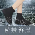 thumbnail image 2 of Cubiertas impermeables de silicona para zapatos, botas de lluvia de goma antideslizantes reutilizables, accesorios para días lluviosos al aire libre, 1 par, 2 of 5