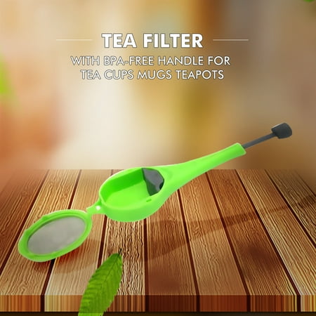

MABOTO Extra Fine Mesh Tea Infuser Squeeze Tea Strainer Tea Filter with BPA-Free PP Handle for Tea Cups Mugs Teapots