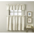 thumbnail image 2 of CHF Lynette Indoor , Polyester/Linen/Other Fiber , Light Filtering Tailored Valance Rod Pocket , Linen , 56"x14", 2 of 3